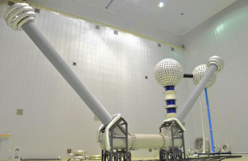 The ± 1100kV SF6 gas DC wall bushing passed the project acceptance